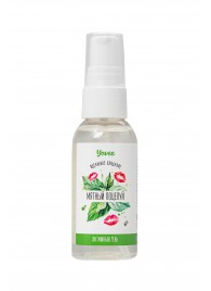 Съедобная гель-смазка Yovee «Мятный поцелуй» с Д-пантенолом и вкусом мяты - 50 мл. - ToyFa - купить с доставкой в Твери