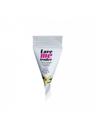 Съедобное согревающее массажное масло Love Me Tender Vanilla с ароматом ванили - 10 мл. - Love to Love - купить с доставкой в Твери
