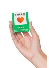 Презервативы анатомической формы Masculan Anatomic - 3 шт. - Masculan - купить с доставкой в Твери