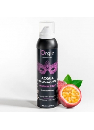 Хрустящая пенка для массажа Acqua Croccante Passion Fruit - 150 мл. - ORGIE - купить с доставкой в Твери