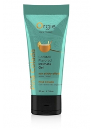 Съедобный интимный гель Orgie Lube Tube Cocktail Pina Colada - 50 мл. - ORGIE - купить с доставкой в Твери