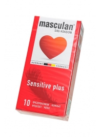 Презервативы Masculan Sensitive plus - 10 шт. - Masculan - купить с доставкой в Твери