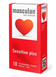 Презервативы Masculan Sensitive plus - 10 шт. - Masculan - купить с доставкой в Твери