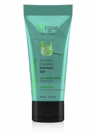 Съедобный интимный гель Orgie Lube Tube Cocktail Caipirinha - 50 мл. - ORGIE - купить с доставкой в Твери