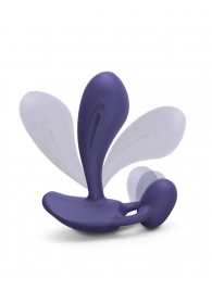Темно-синий вибромассажер Witty P G Vibrator with Remote Control - Love to Love - в Твери купить с доставкой