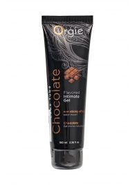 Интимный гель на водной основе Lube Tube Chocolate с шоколадным вкусом - 100 мл. - ORGIE - купить с доставкой в Твери