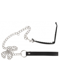 Зажим для половых губ с поводком Pussy Clamp With A Leash - Orion - купить с доставкой в Твери