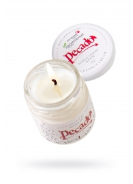 Массажная свеча Сoconut Cream - 35 мл. - Pecado - купить с доставкой в Твери