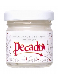 Массажная свеча Сoconut Cream - 35 мл. - Pecado - купить с доставкой в Твери