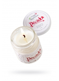 Массажная свеча Tobacco Vanilla - 35 мл. - Pecado - купить с доставкой в Твери