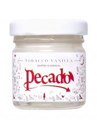 Массажная свеча Tobacco Vanilla - 35 мл. - Pecado - купить с доставкой в Твери