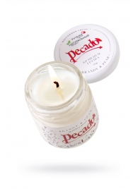 Массажная свеча Brandy   Pear - 35 мл. - Pecado - купить с доставкой в Твери