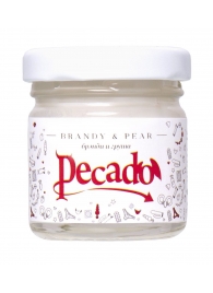 Массажная свеча Brandy   Pear - 35 мл. - Pecado - купить с доставкой в Твери