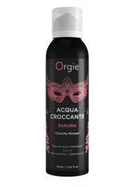 Хрустящая пенка для массажа Orgie Acqua Croccante Sakura с ароматом сакуры - 150 мл. - ORGIE - купить с доставкой в Твери