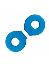Комплект из двух колец для пениса 2-Pack Ultra-Stretch Stamina Endurance Ring - BlueLine - в Твери купить с доставкой