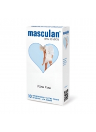 Ультратонкие презервативы Masculan Ultra Fine с обильной смазкой - 10 шт. - Masculan - купить с доставкой в Твери