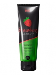 Смазка на водной основе с ароматом клубники Strawberry Lubricant - 100 мл. - INTT - купить с доставкой в Твери