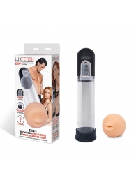 Автоматическая вакуумная помпа-мастурбатор Blowjob Auto Sucker Penis Enlarger Pump - Lux Fetish - в Твери купить с доставкой