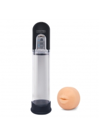 Автоматическая вакуумная помпа-мастурбатор Blowjob Auto Sucker Penis Enlarger Pump - Lux Fetish - в Твери купить с доставкой