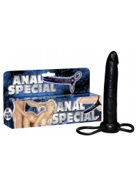 Насадка-фаллоимитатор с двумя кольцами для крепления - 16 см. - Orion - в Твери купить с доставкой