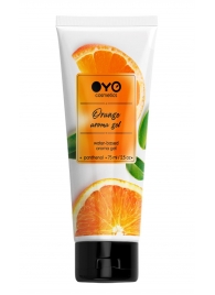 Лубрикант на водной основе OYO Aroma Gel Orange с ароматом апельсина - 75 мл. - OYO - купить с доставкой в Твери
