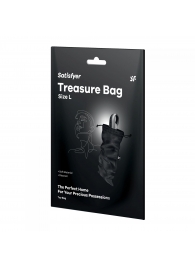 Черный мешочек для хранения игрушек Treasure Bag L - Satisfyer - купить с доставкой в Твери