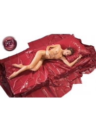 Виниловая простынь цвета бордо - Orion - купить с доставкой в Твери