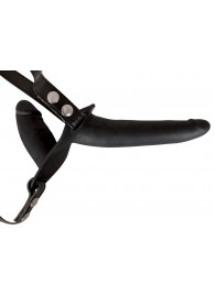 Женский страпон с вагинальной пробкой - 15 см. - Orion - купить с доставкой в Твери