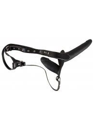 Женский страпон с вагинальной пробкой - 15 см. - Orion - купить с доставкой в Твери