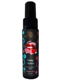 Спрей для горла Deep Throat с десенсибилизирующим эффектом и вкусом бабл-гам - 50 мл. - БиоМед - купить с доставкой в Твери