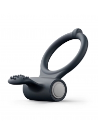 Черное эрекционное кольцо Power Clit - Dorcel - в Твери купить с доставкой