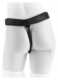Страпон на виниловых трусиках Strap-on Harness Cock - 17,8 см. - Pipedream - купить с доставкой в Твери