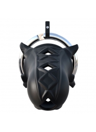 Черный замок верности Extreme Silicone Cock Blocker - Pipedream - купить с доставкой в Твери