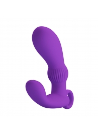 Фиолетовый вибромассажёр для массажа простаты Cayla - 11,2 см. - Baile - в Твери купить с доставкой