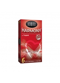 Гладкие презервативы Domino Harmony - 6 шт. - Domino - купить с доставкой в Твери