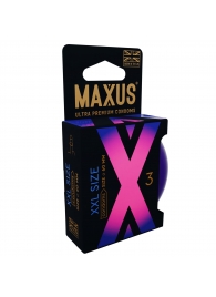 Презервативы Maxus XXL увеличенного размера - 3 шт. - Maxus - купить с доставкой в Твери