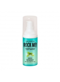 Жидкий вибратор Nuei Rock Me! с ароматом мяты - 20 мл. - Nuei cosmetics - купить с доставкой в Твери