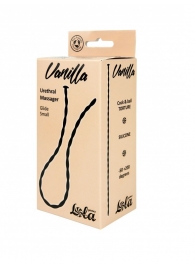 Черный уретральный массажер Glide Small - 30 см. - Lola Games - купить с доставкой в Твери