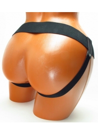 Трусики для страпона коричневого цвета - БДСМ Арсенал - купить с доставкой в Твери