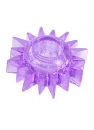 Фиолетовое эрекционное кольцо - Toyfa Basic - в Твери купить с доставкой