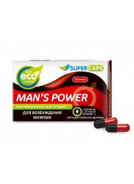 Возбуждающее средство Man’s power - 10 капсул (+1 в подарок) - SuperCaps - купить с доставкой в Твери