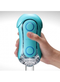 Голубой мастурбатор Tenga Flip ORB Ocean - Tenga - в Твери купить с доставкой