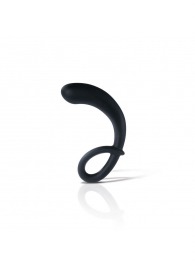 Черный массажер простаты Curving Curt - 13 см. - MyStim - купить с доставкой в Твери