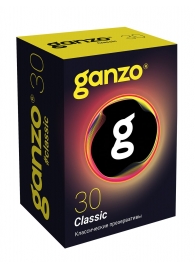 Классические презервативы с обильной смазкой Ganzo Classic - 30 шт. - Ganzo - купить с доставкой в Твери
