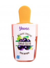 Охлаждающий бальзам для губ «Томный поцелуй» с ароматом черной смородины - 5 мл. - ToyFa - купить с доставкой в Твери