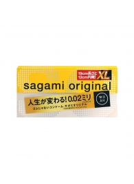 Презервативы увеличенного размера Sagami Original 0.02 XL-size - 12 шт. - Sagami - купить с доставкой в Твери