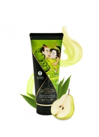 Массажный крем для тела с ароматом груши и зелёного чая Pear   Exotic Green Tea - 200 мл. - Shunga - купить с доставкой в Твери