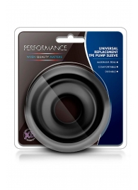 Черный уплотнитель на вакуумную помпу Replacement Pump Sleeve - Blush Novelties - в Твери купить с доставкой