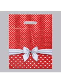 Пакет «Скарлетт» с вырубной ручкой (30х38 см) - Сима-Ленд - купить с доставкой в Твери