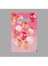 Пакет «Праздничные шары» с вырубной ручкой (20х30 см) - UPAK LAND - купить с доставкой в Твери